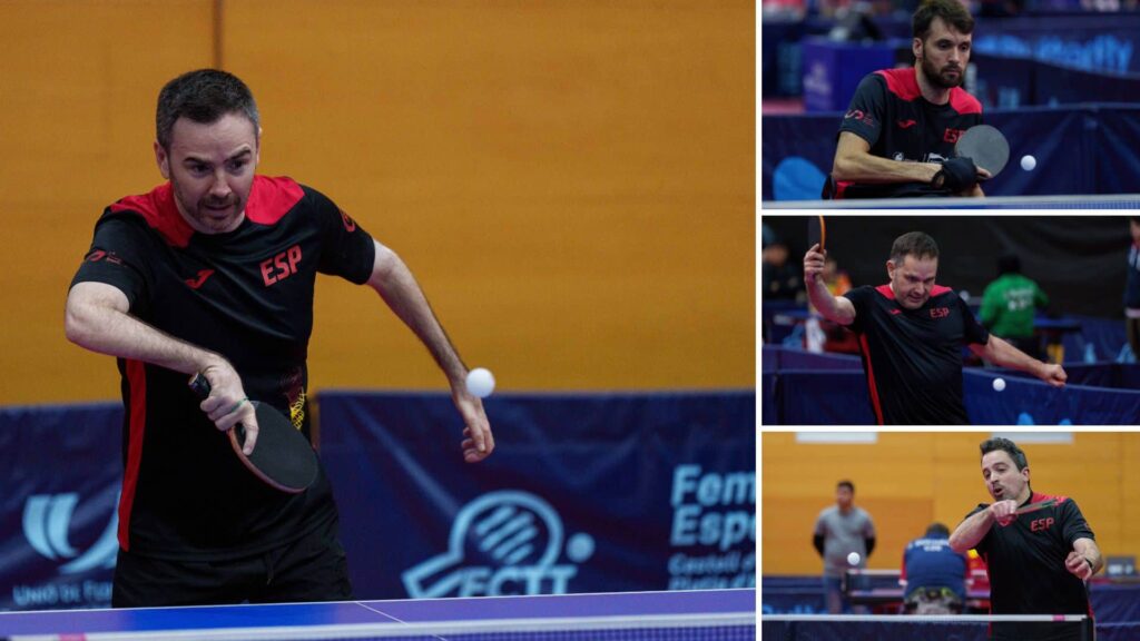 Cuatro medallas para España en el Open Costa Brava de tenis de mesa