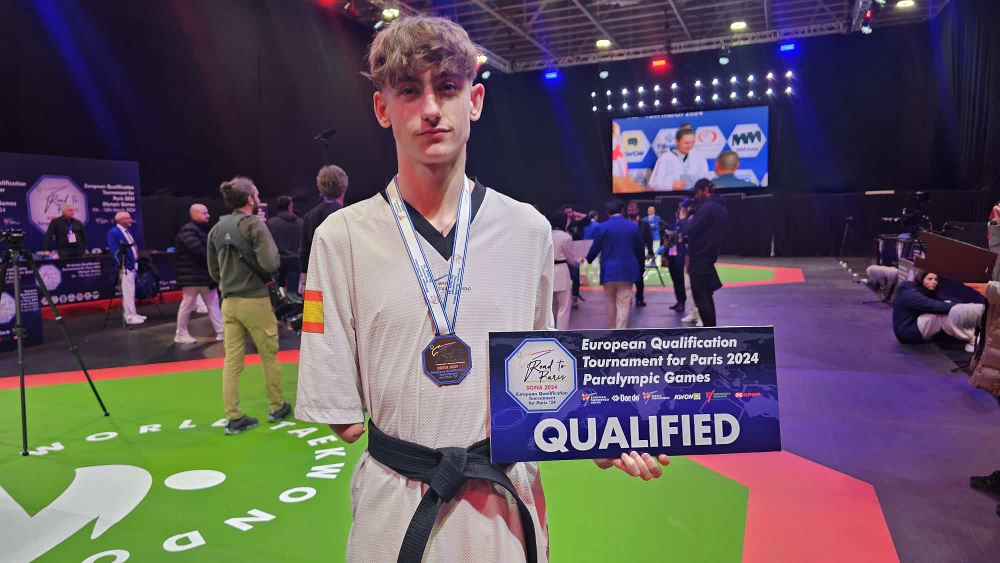 Joel Martín saca su billete para los Juegos Paralímpicos de París