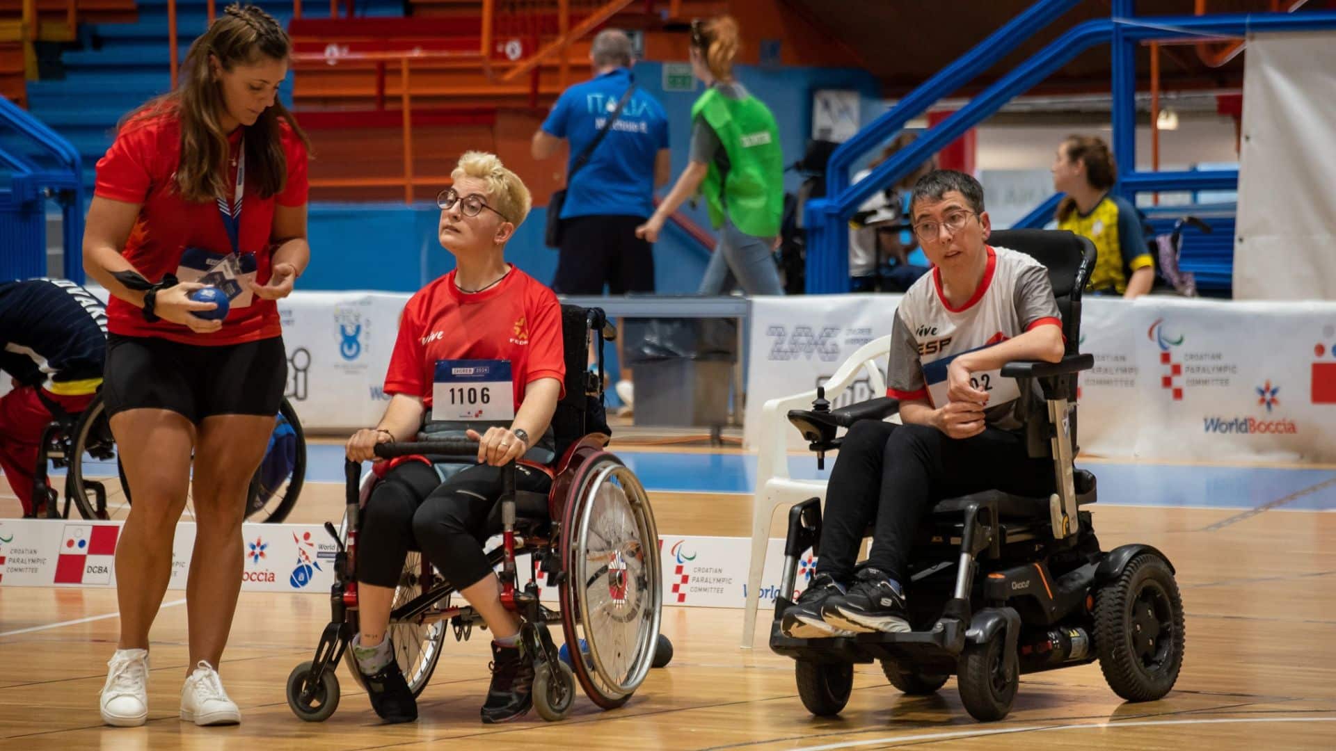 Plata de Amagoia Arrieta y bronce de Desirée Segarra en Zagreb
