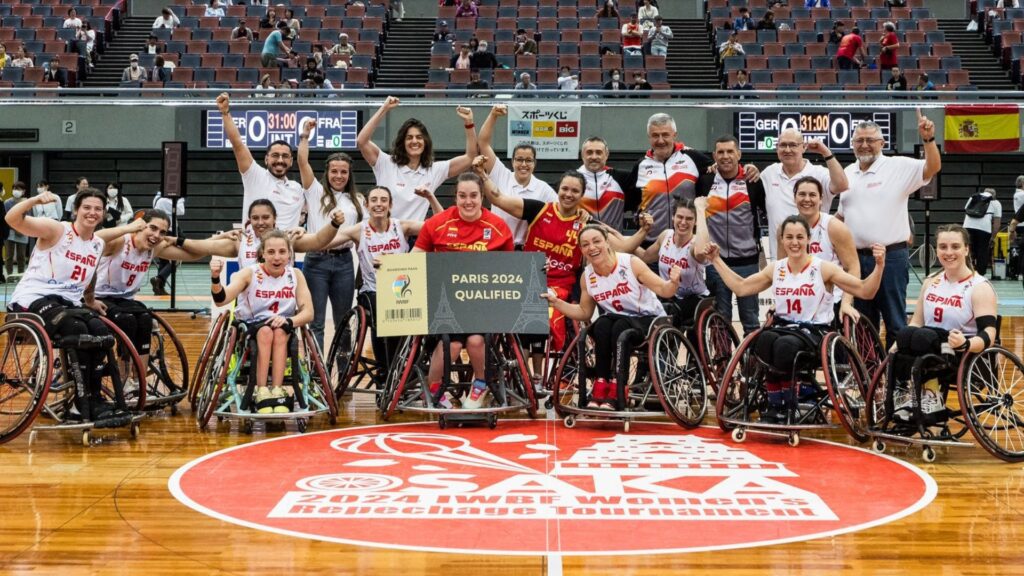 Las ‘guerreras’ del baloncesto en silla español se clasifican para París