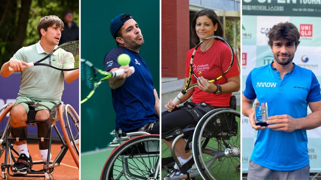 Jornada plagada de títulos para el tenis español en silla de ruedas