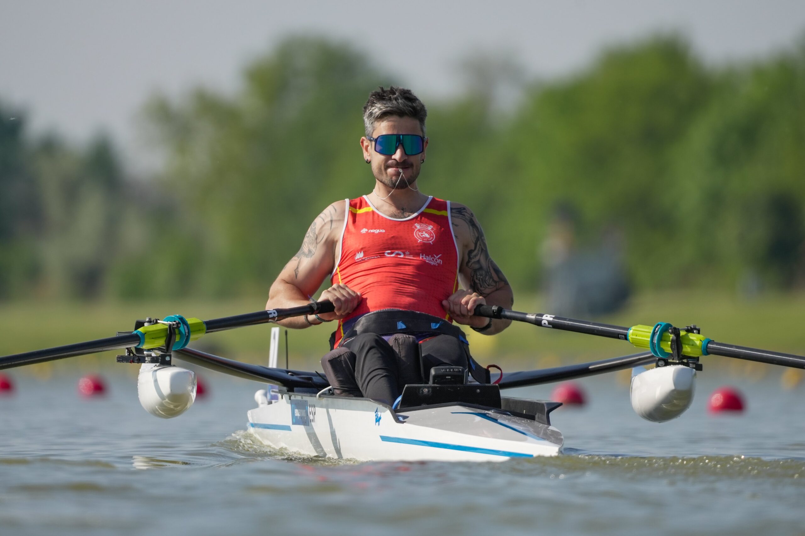 Javier García sella su plaza en remo para los Juegos Paralímpicos de París