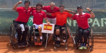 La ‘Armada’ española de tenis en silla, plata en la Copa del Mundo