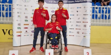 Bronces de Ander Cepas, Marlon López y Cris Rubio en el Open de Montenegro