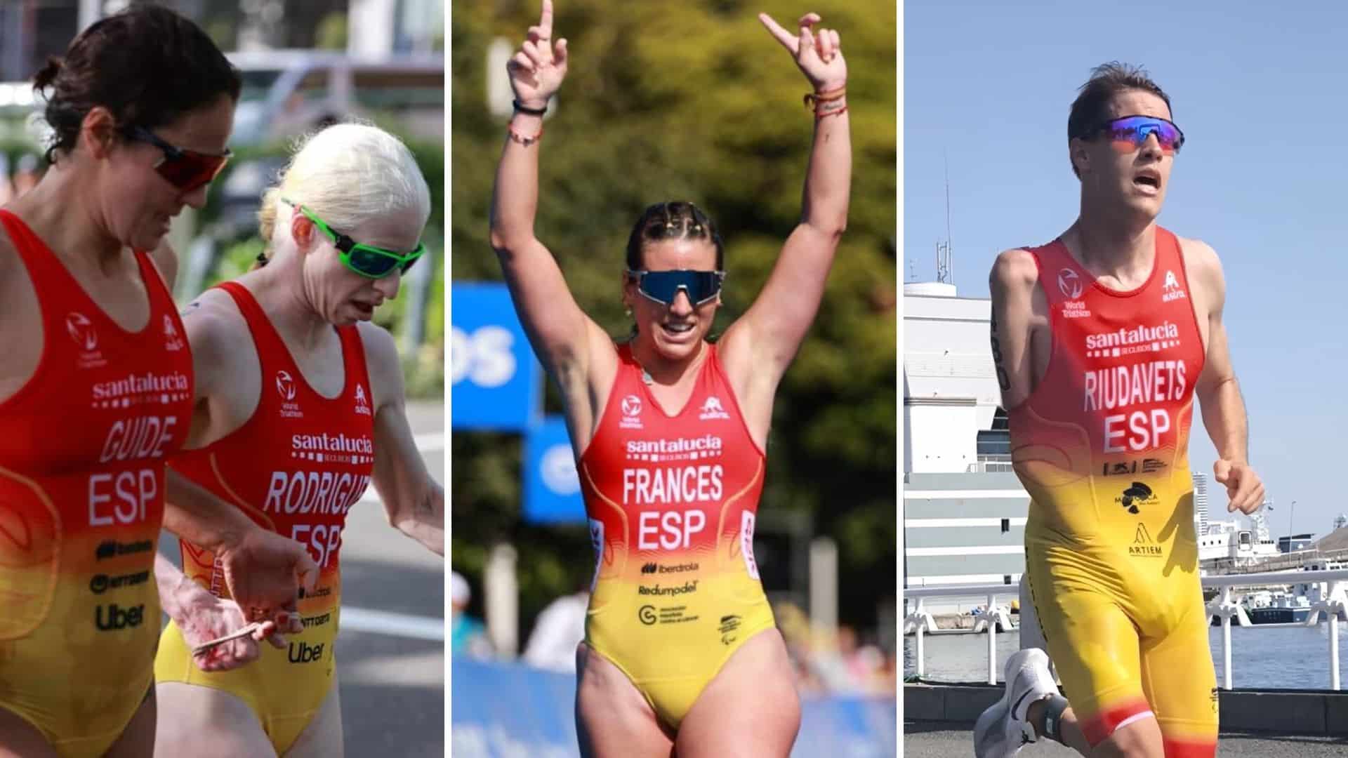 Susana Rodríguez, Marta Francés y Nil Riudavets suben al podio en Yokohama