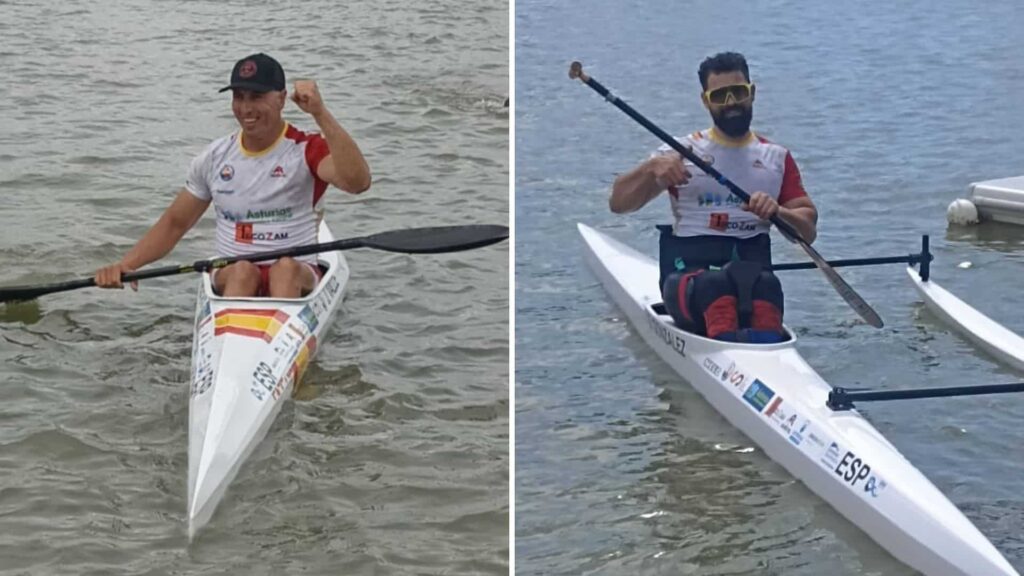 Juan Valle y David Mella, campeones del mundo en piragüismo