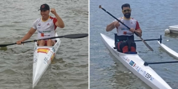 Juan Valle y David Mella, campeones del mundo en piragüismo