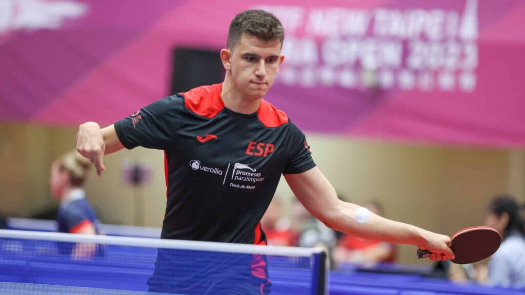 Oro de Ander Cepas en el Open de Taipéi de tenis de mesa