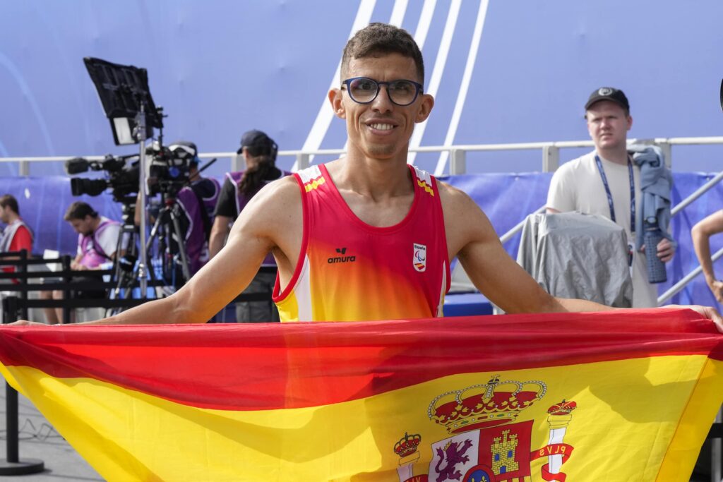 Yassine Ouhdadi, otra vez rey mundial de los 5.000 metros T13