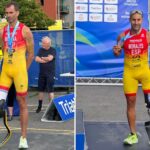 Plata de Dani Molina y bronce de Lionel Morales en Swansea