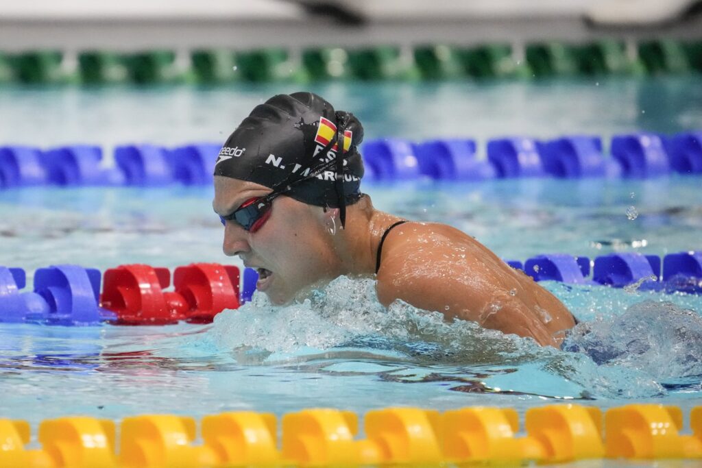 Núria Marquès, pasión, exigencia y alegría en la piscina