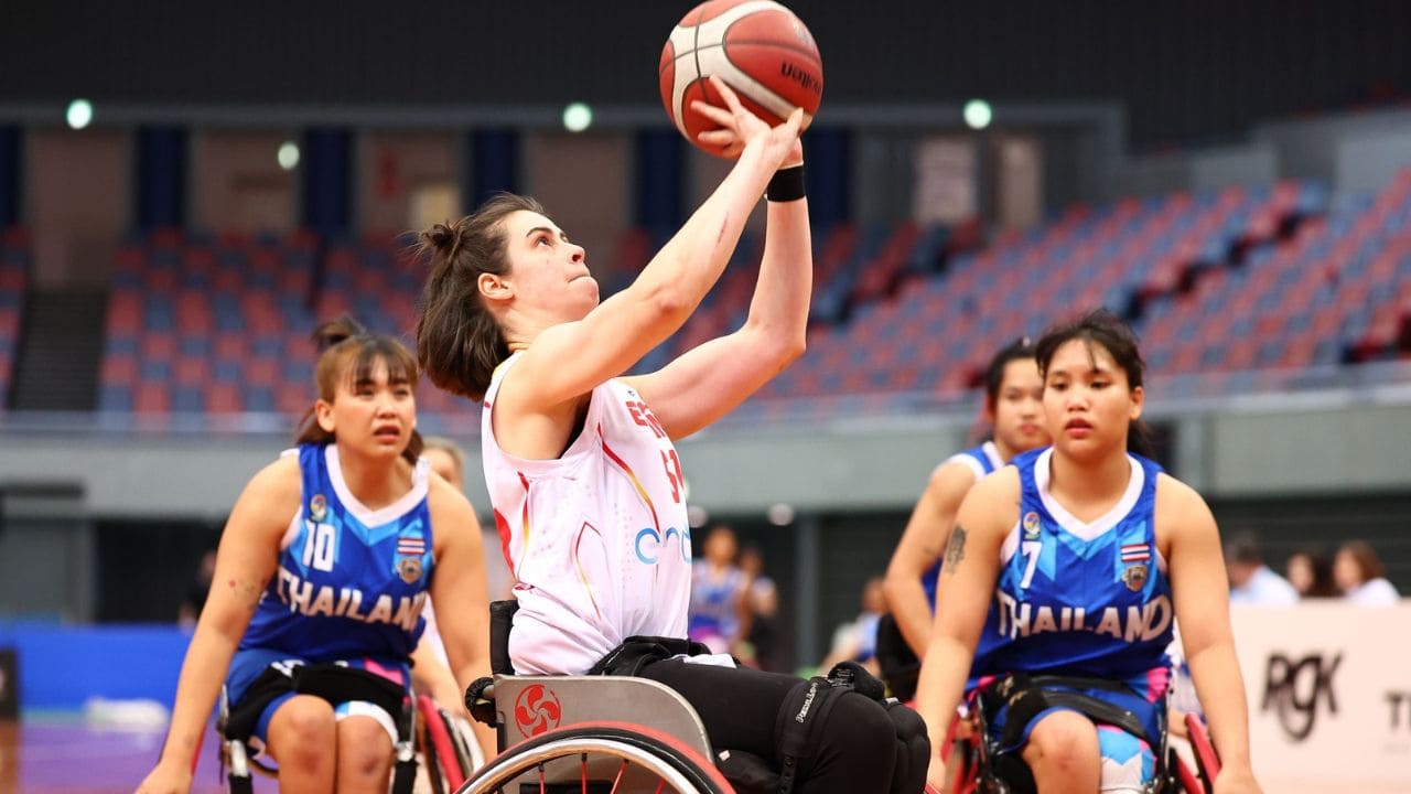 Agurtzane Egiluz selección española baloncesto silla