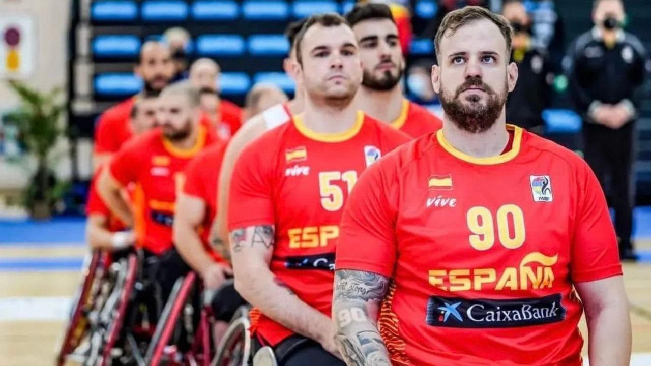 Alexis Ruiz baloncesto en silla ruedas