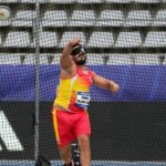 Álvaro del Amo lanzamiento disco atletismo paralímpico