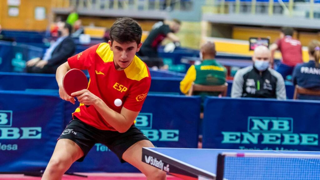 Ander Cepas, la perla zurda del tenis de mesa español