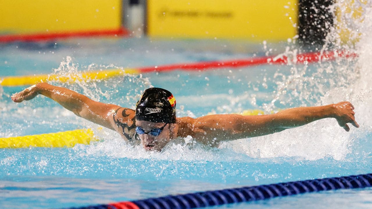 David Levecq natación paralímpica
