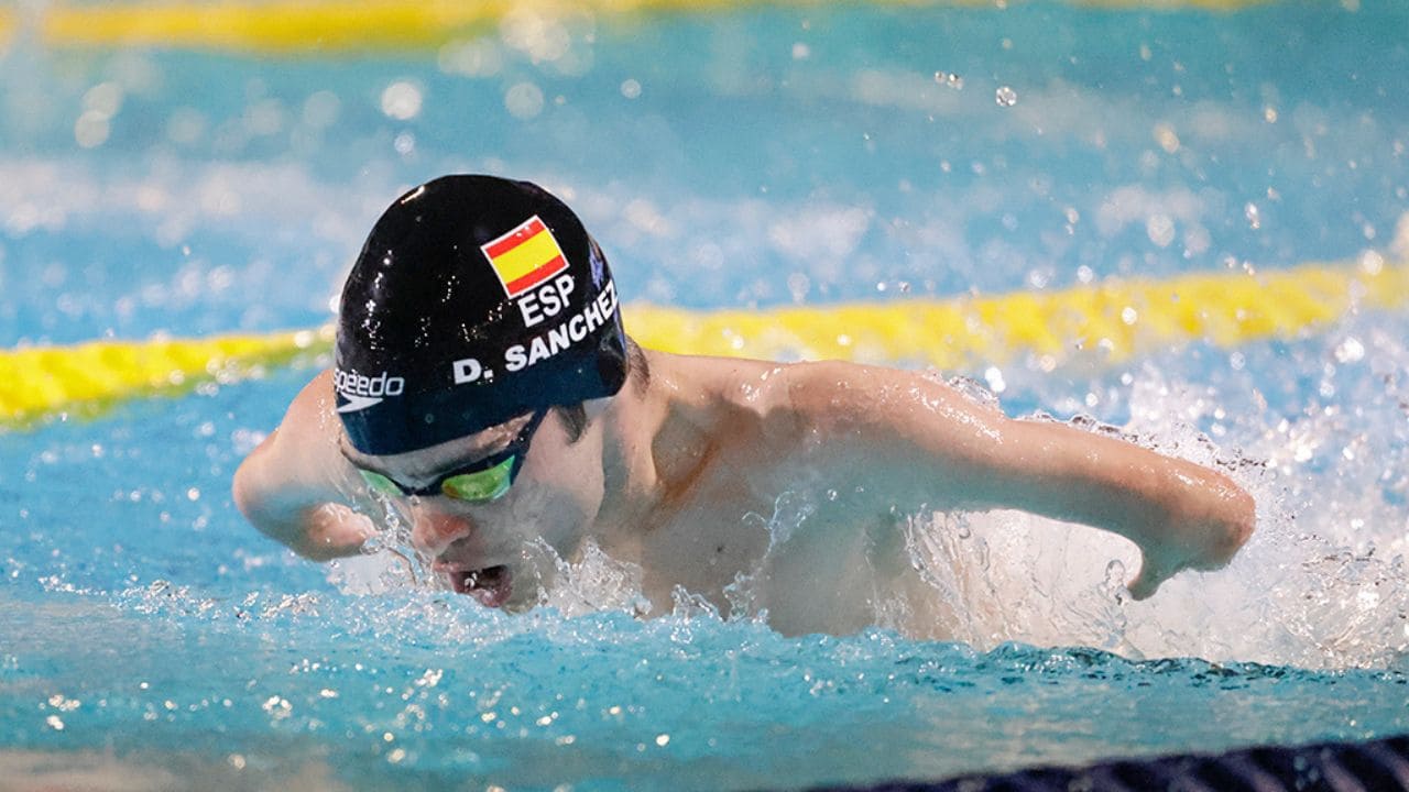 David Sánchez natación paralímpica