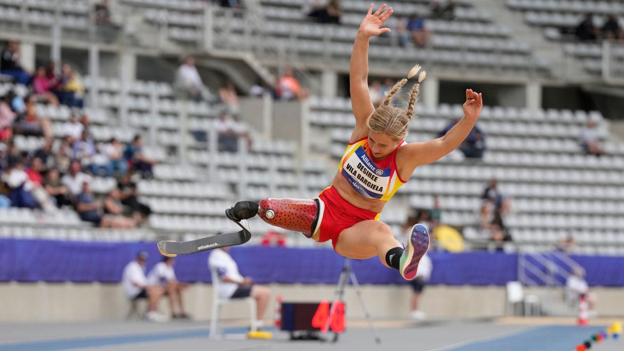Desirée Vila atletismo paralímpico salto de longitud
