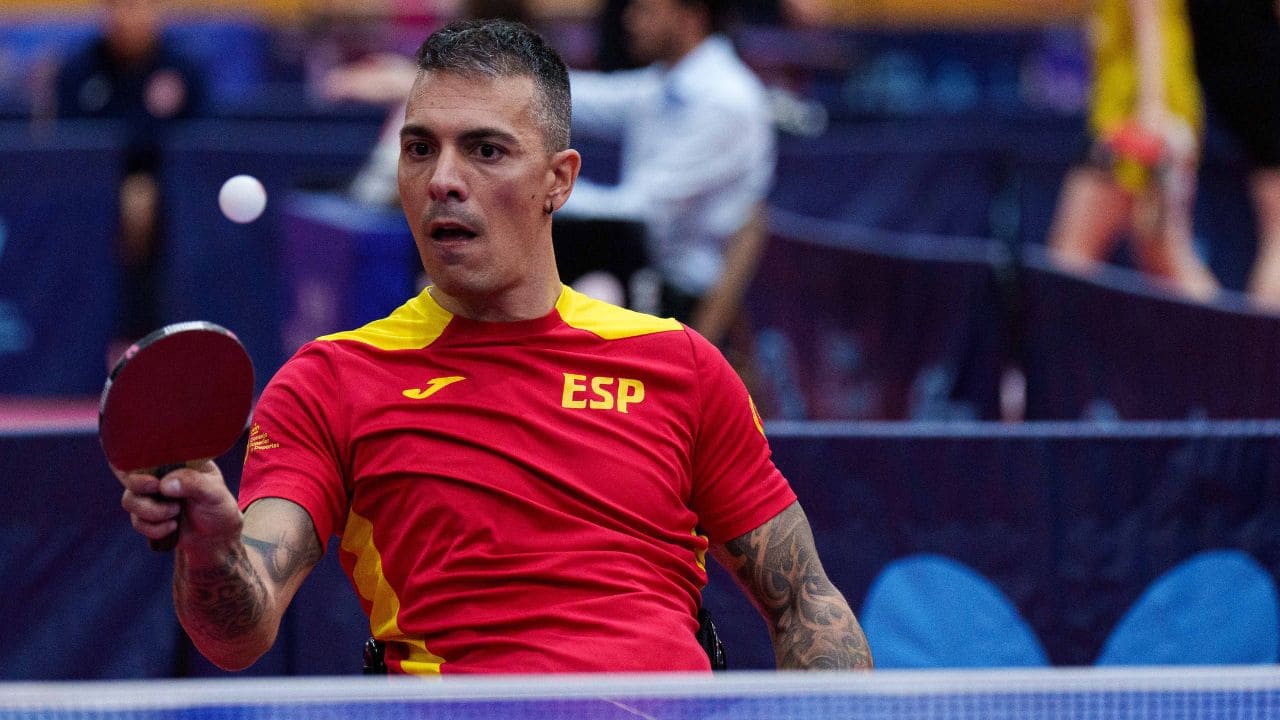 Eder Rodríguez tenis de mesa paralímpico