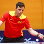 El granadino José Manuel Ruiz tenis de mesa paralímpico