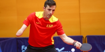 El granadino José Manuel Ruiz tenis de mesa paralímpico