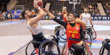 Fran Lara baloncesto en silla de ruedas