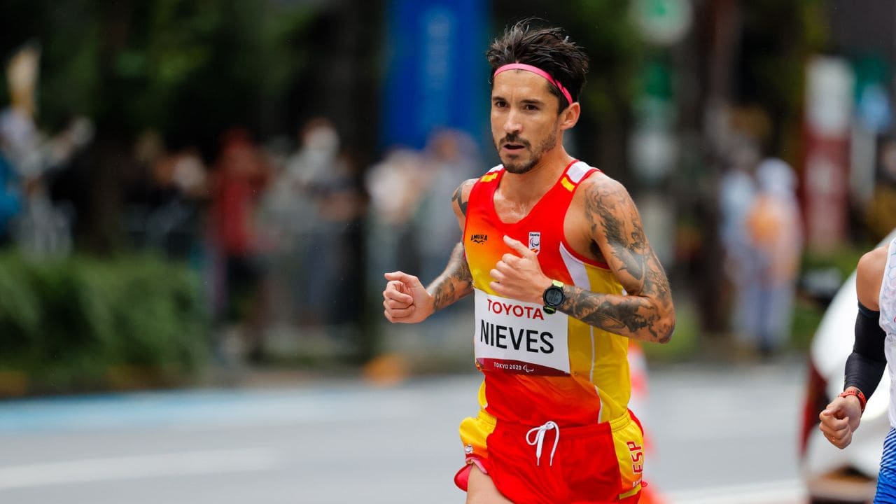 Gustavo Nieves maratón atletismo paralímpico