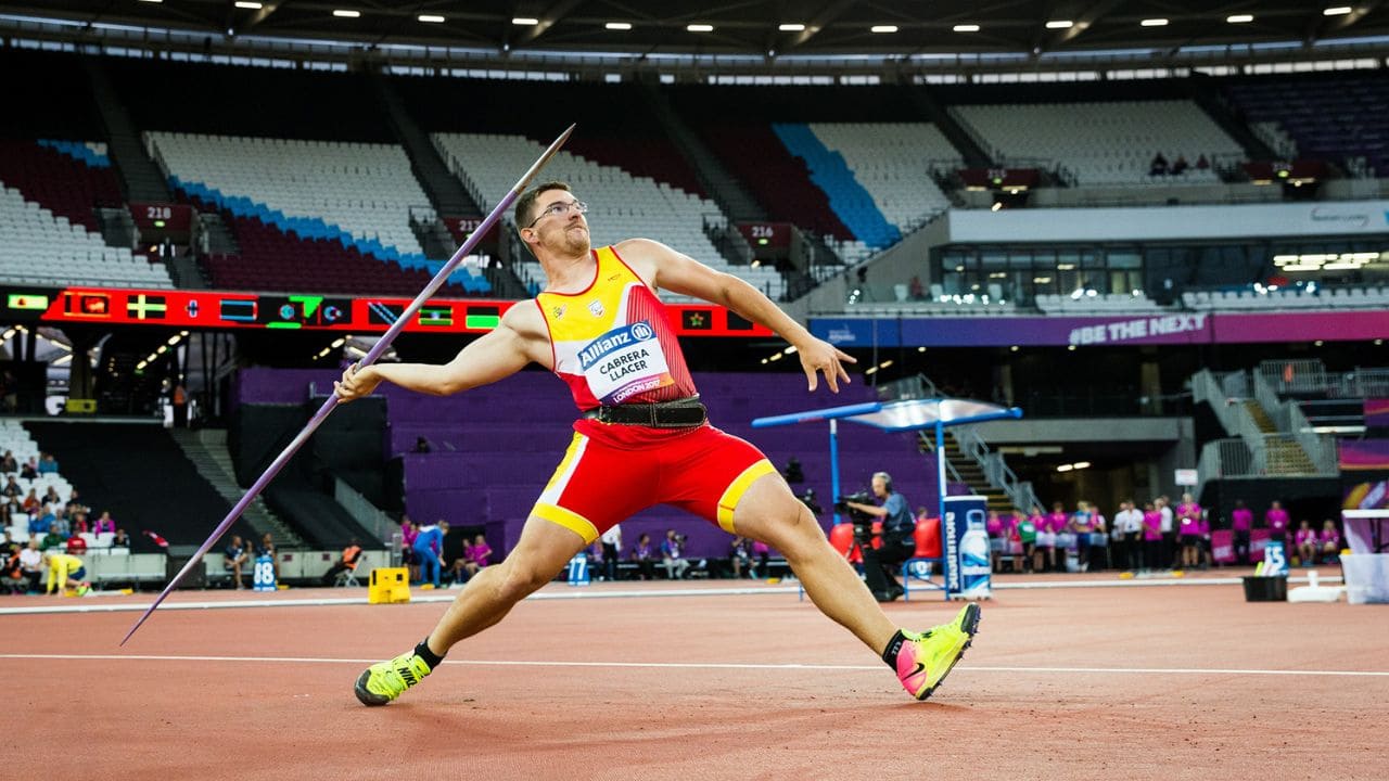 Héctor Cabrera atletismo paralímpico lanzamiento de jabalina