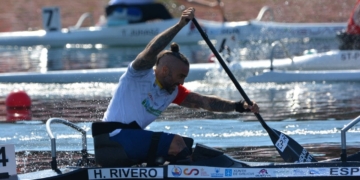 Higinio Rivero canoa piragüismo Paralímpico
