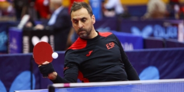 Iker Sastre tenis de mesa paralimpico