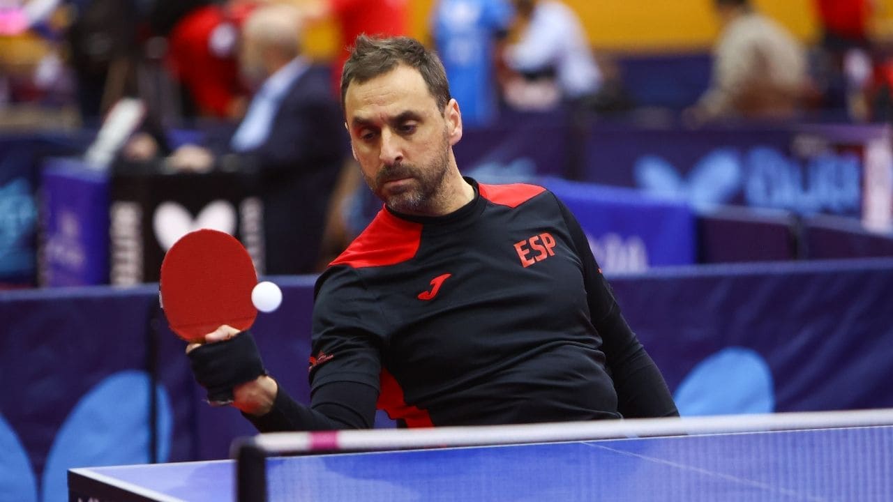 Iker Sastre tenis de mesa paralimpico