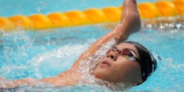 Jian Wang Escanilla natación paralímpica