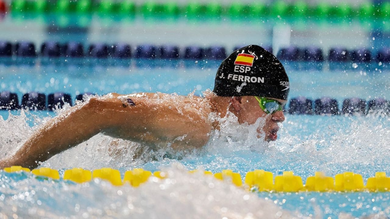 Juan Ferrón natación paralímpica