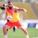 Kim López lanzador de peso atletismo paralímpico