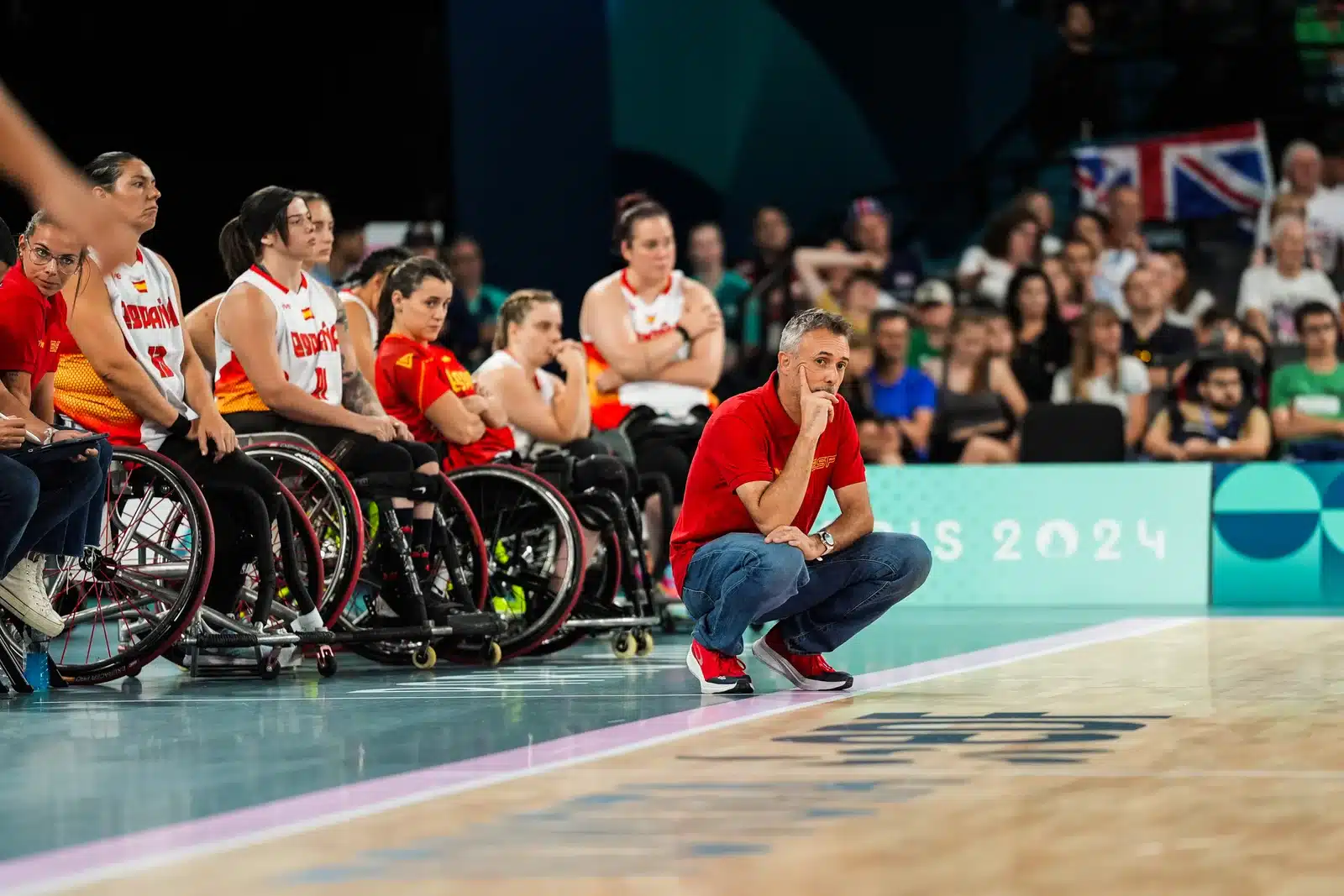 Doble derrota del baloncesto español en silla en su debut en París