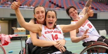 Laura Ugarte baloncesto en silla de ruedas