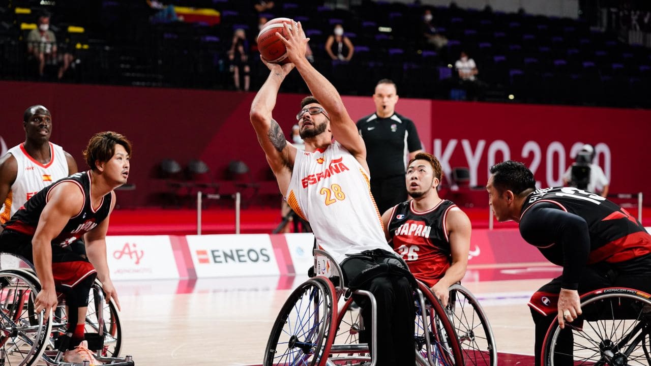 Manu Lorenzo selección española baloncesto en silla de ruedas