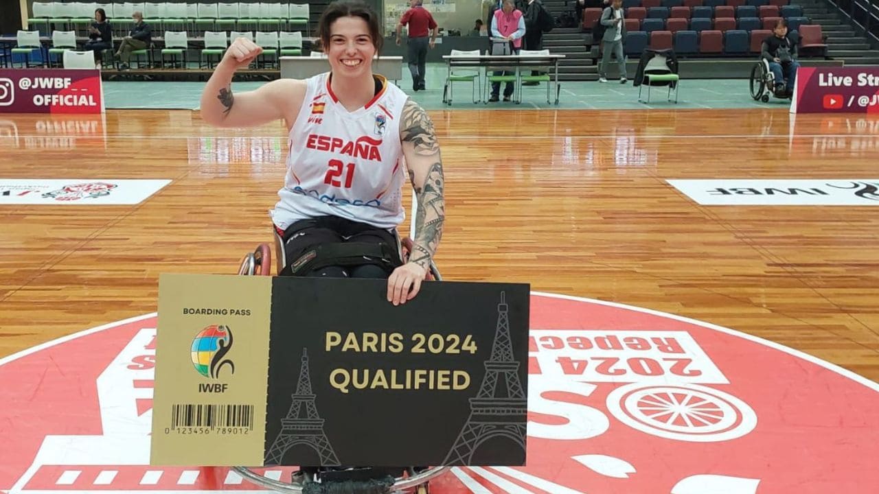 María Heras baloncesto en silla de ruedas
