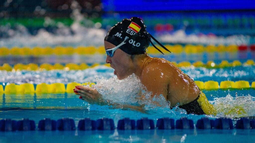 Marian Polo, la repostera que endulza piscinas con sus brazadas