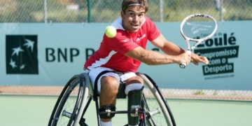 Martín de la Puente tenis en silla de ruedas
