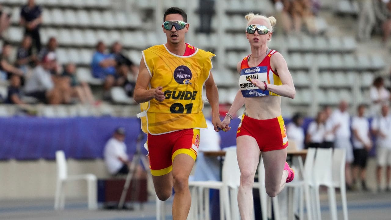 Melany Berges atletismo paralímpico