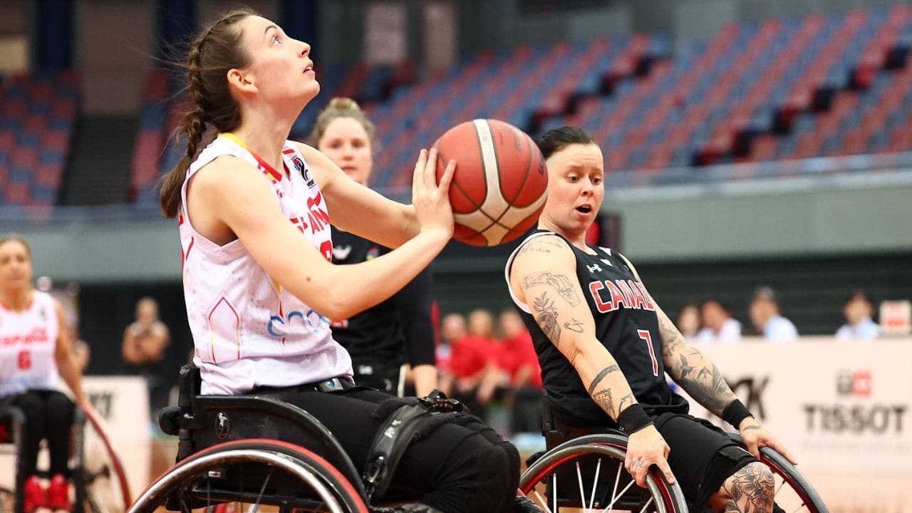 Naiara Rodríguez selección española baloncesto en silla de ruedas