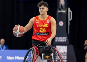 Pincho Ortega selección española baloncesto en silla de ruedas