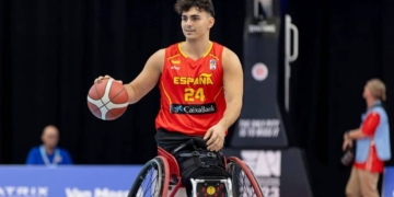 Pincho Ortega selección española baloncesto en silla de ruedas