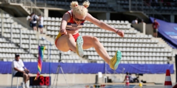 Sara Fernández salto de longitud atletismo paralímpico