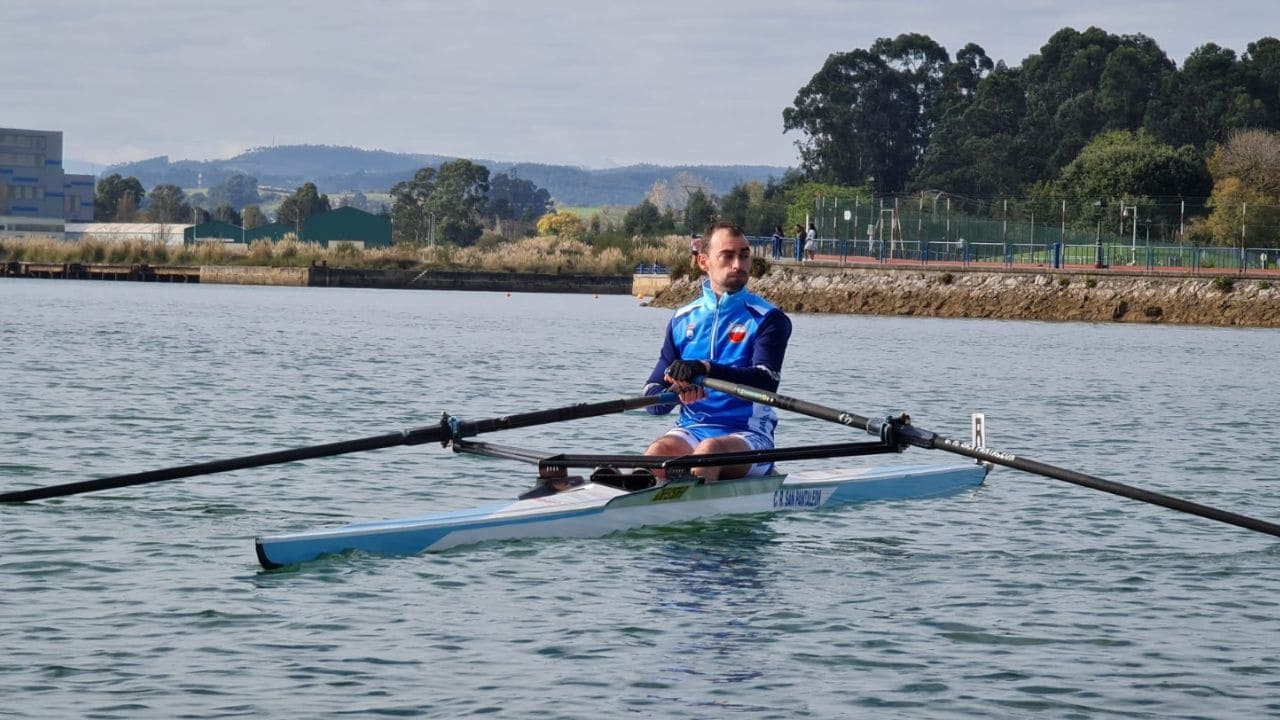 Saúl Peña remo paralímpico
