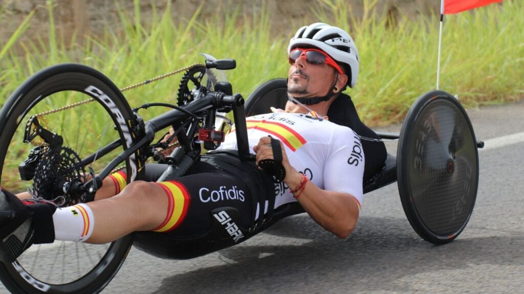 Sergio Garrote, el insaciable handbiker y depredador de medallas