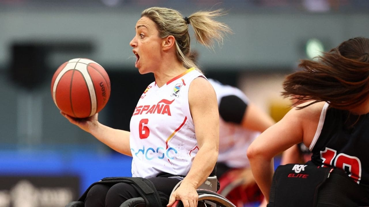 Sonia Ruiz baloncesto en silla de ruedas