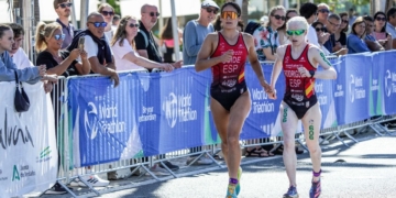 Susana Rodríguez y Sara Pérez triatlón paralímpico
