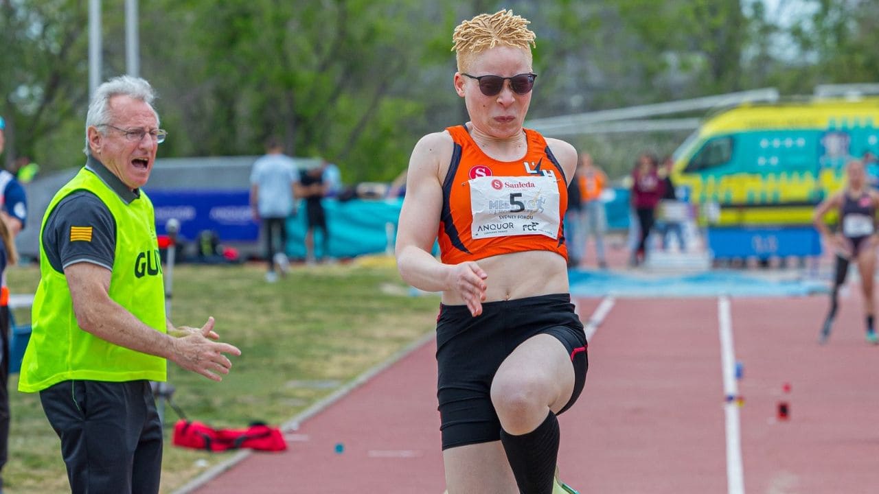 Sydney Fokou atletismo paralímpico